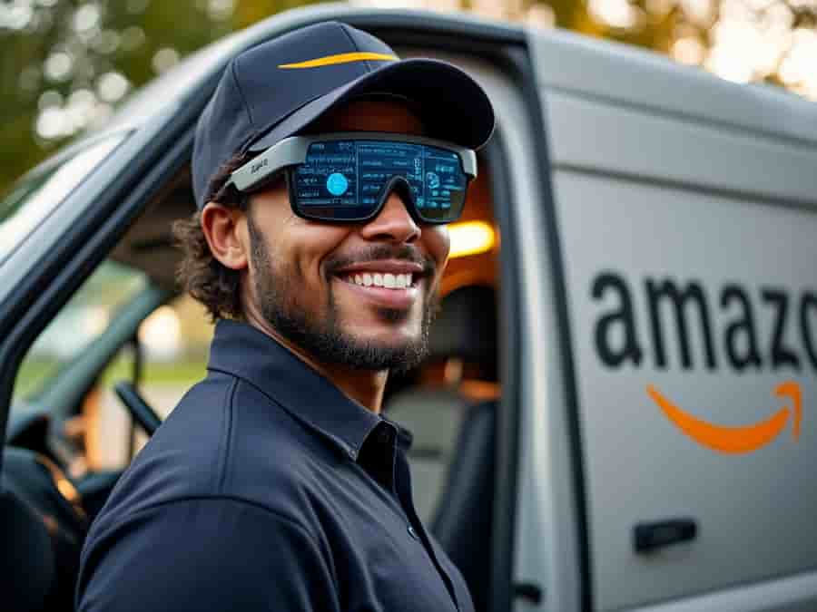 Delivery Drivers Rejoice : Amazon's AI-Powered AR Glasses Are Here